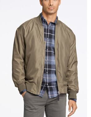 Lindbergh size 3XL army green bomber jacket water repellent